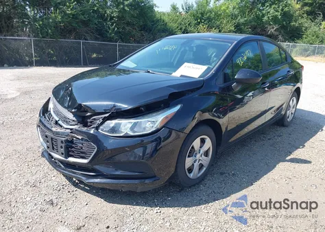 2018 Chevrolet Cruze Ls Auto из США, поврежденный, VIN 1G1BC5SM6J7107519